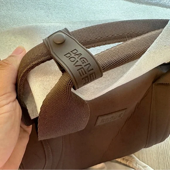 DAGNE DOVER LANDON CARRYALL LARGE Brown Tote Bag - Picture 4 of 7